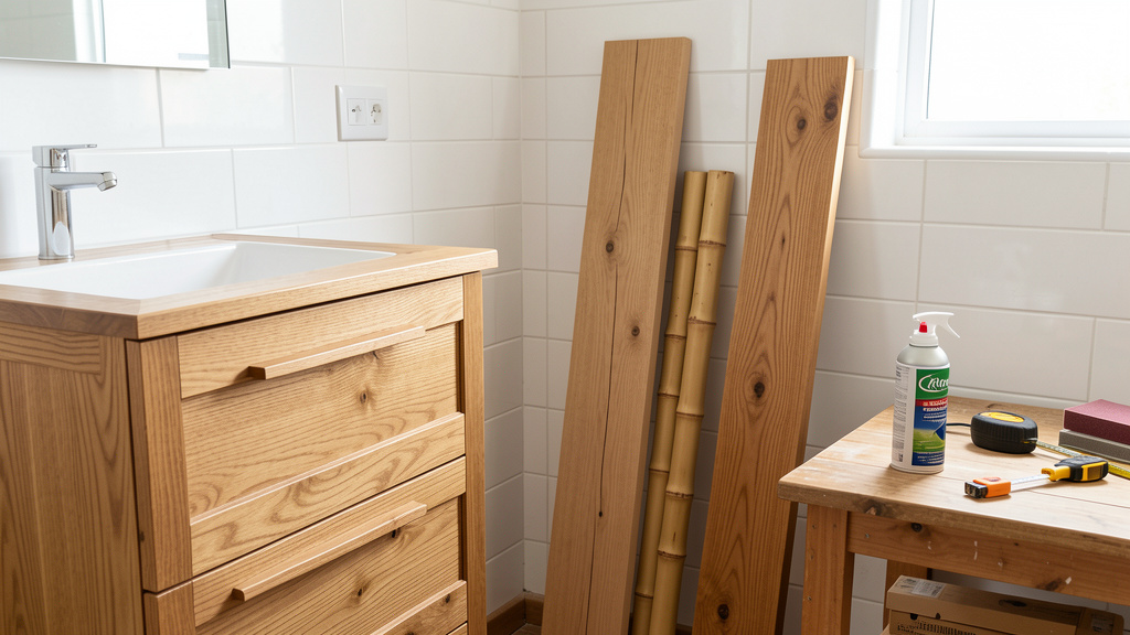 Bois à éviter dans une salle de bain