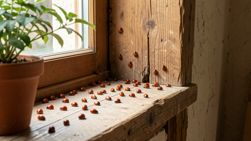 coccinelles envahissent-elles les maisons