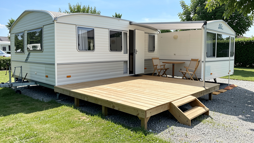 Terrasse en bois pour mobil home : guide complet pour bien choisir